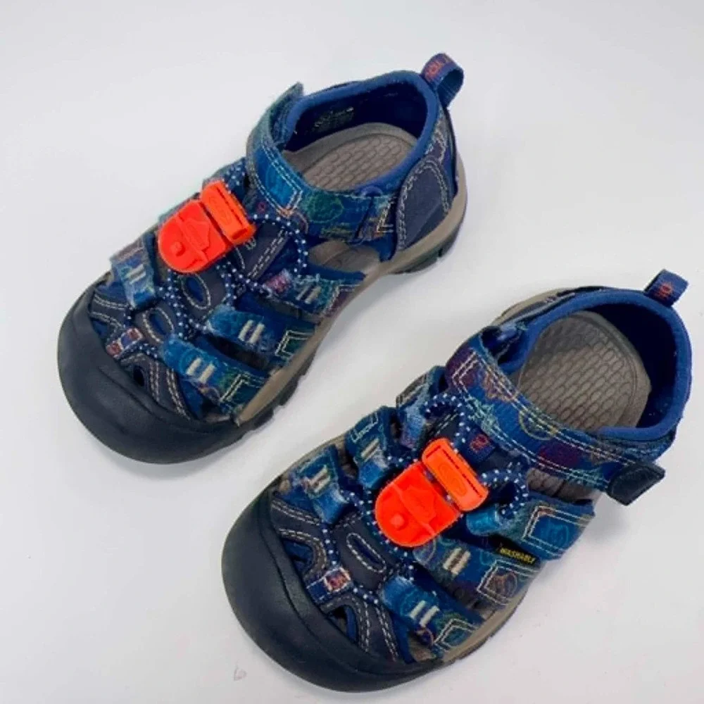 KEEN Newport H2 Toddler Sandals US 9 Blue Smokey The Bear Water Sports Hiking